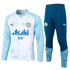 Manchester City White and Blue Tracksuit