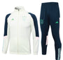 Ajax Dark Blue and White Tracksuit