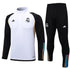 Real Madrid Black and White Tracksuit IV