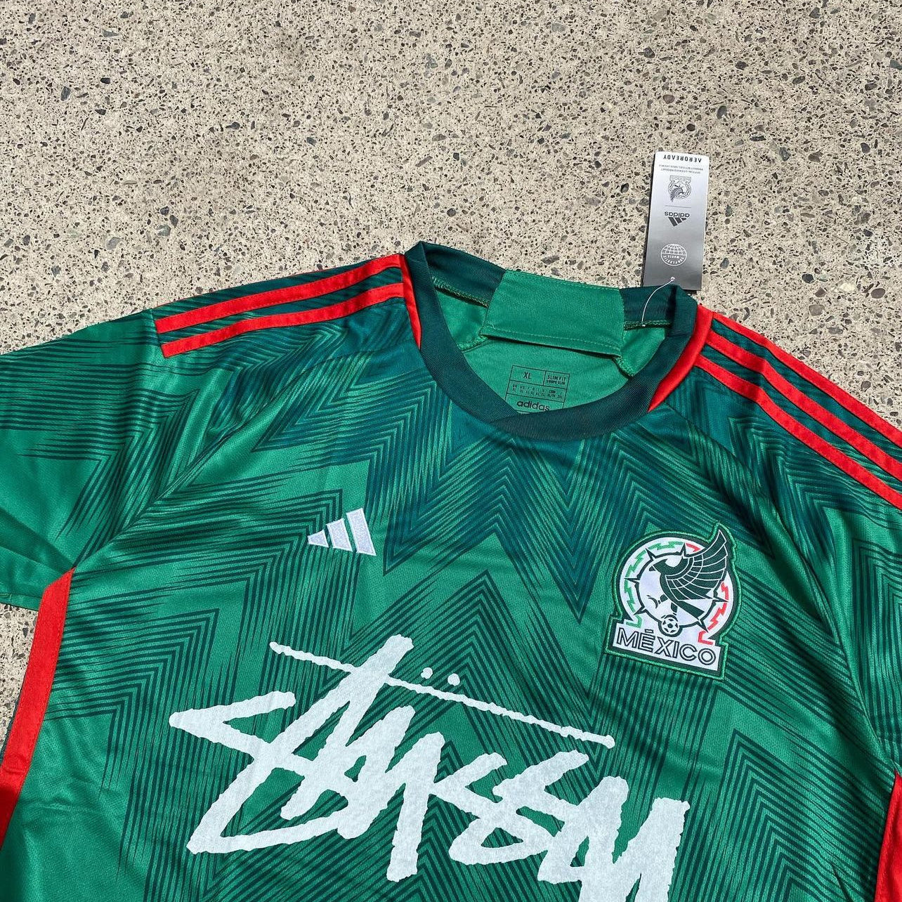 23/24 Mexico X Stussy Special Edition football jersey