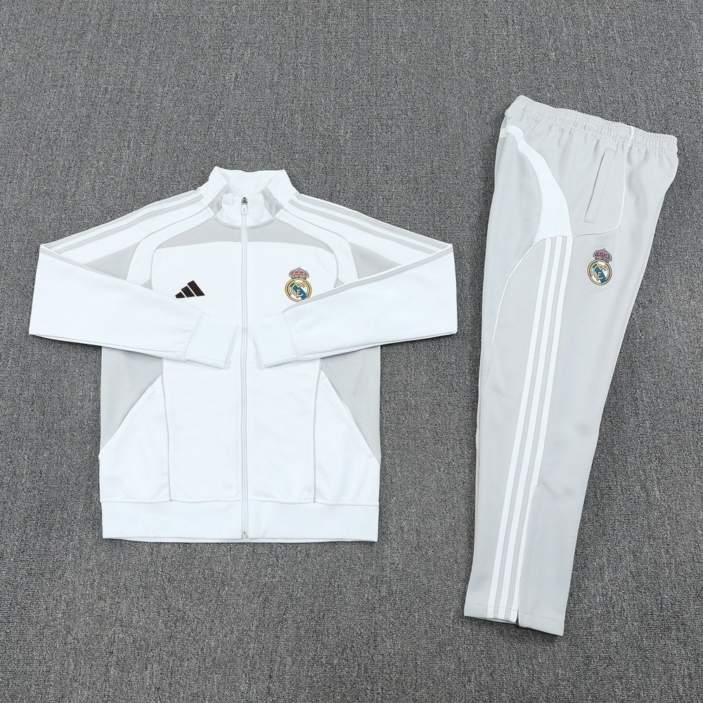 Real Madrid Full Zip Tracksuit 2025/26