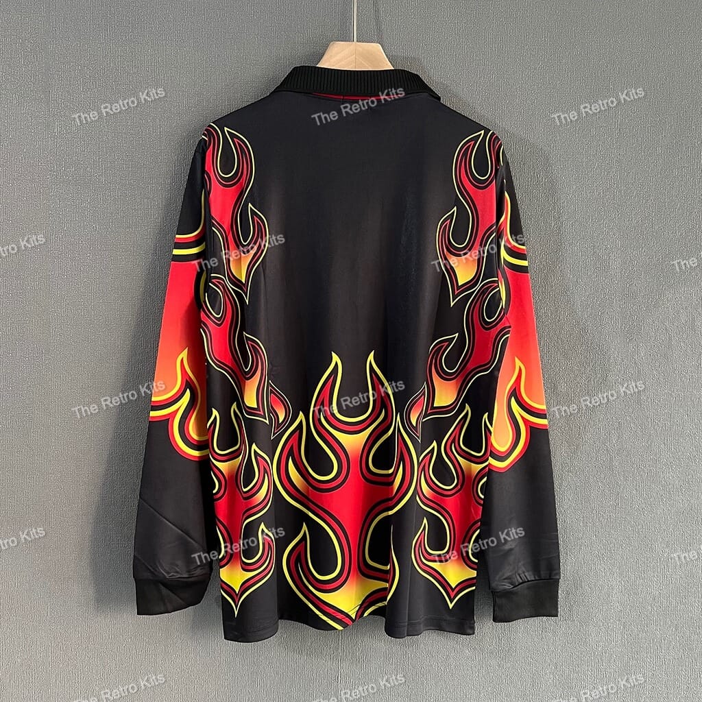 Japan 1998 Goalkeeper Kit – Long Sleeve (Red Flame )
