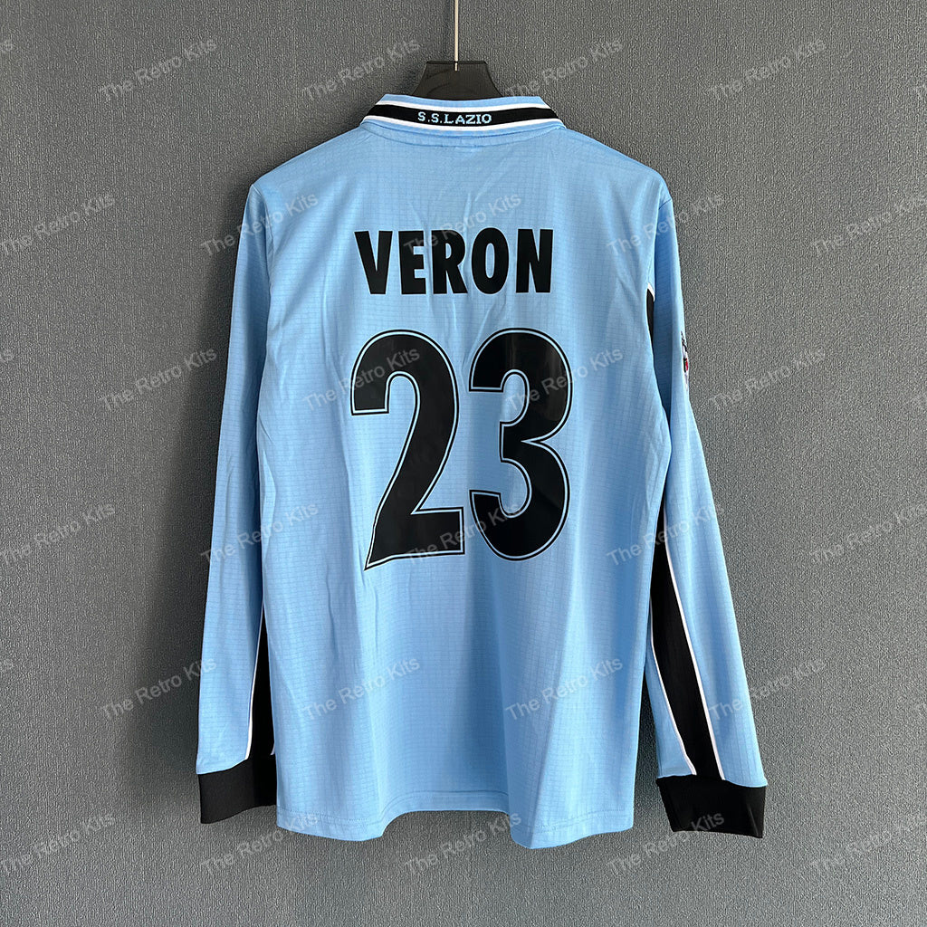 SS Lazio 1998/2000 Home Kit – Long Sleeve