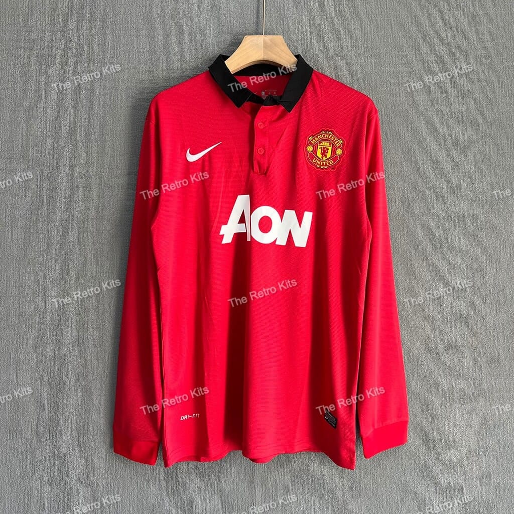 Manchester United 2013/2014 Home Kit – Long Sleeve