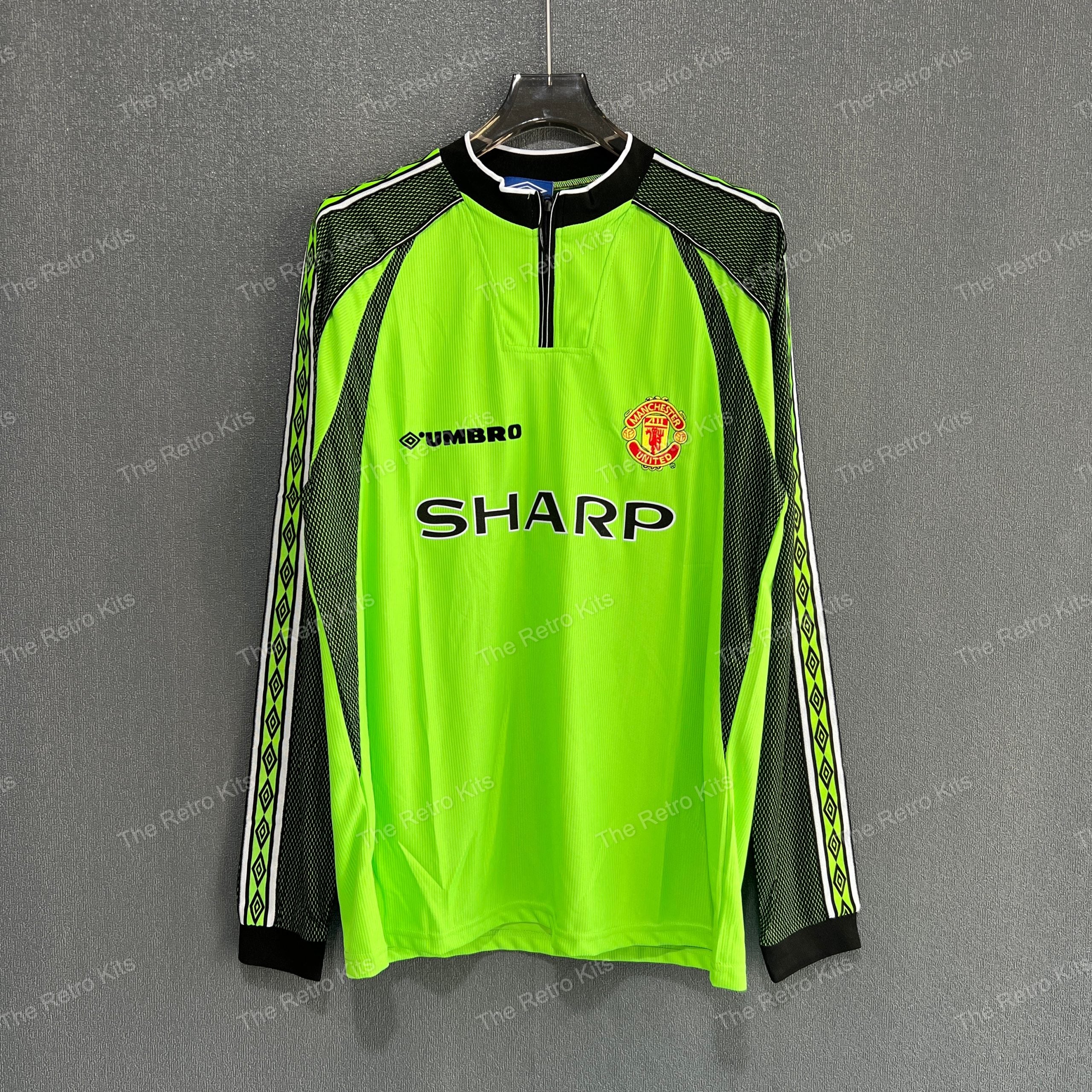 Manchester United 1998/1999 Goalkeeper Kit – Long Sleeve