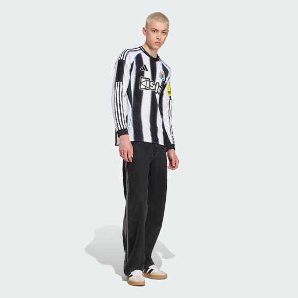 Newcastle United FC 25/26 Long Sleeve Home Jersey
