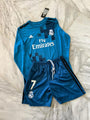 STOCK: REAL MADRID 2017 LONG SLEEVES KIDS SIZE (26-RONALDO)