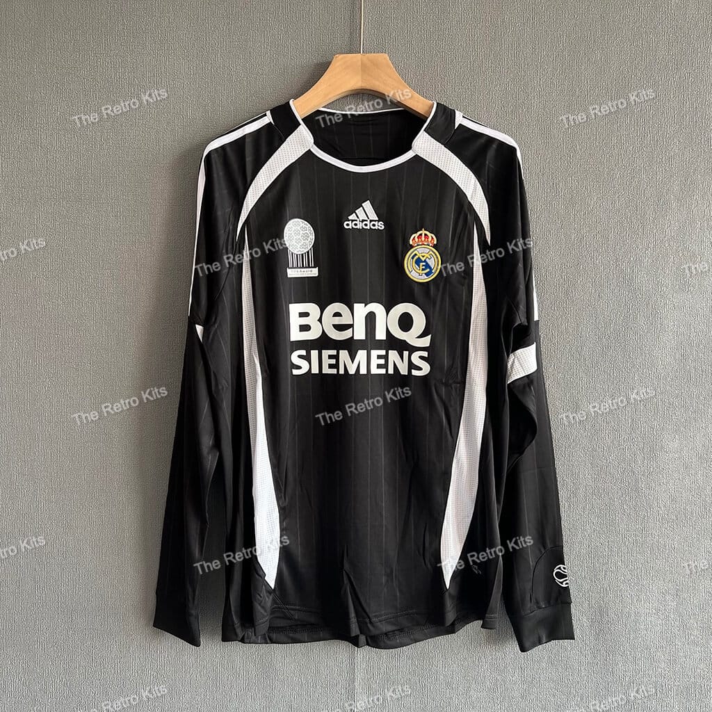Real Madrid 2006/2007 Away Kit – Long Sleeve