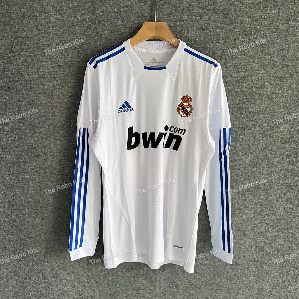 Real Madrid 2010/2011 Home kit Long Sleeve – Player version