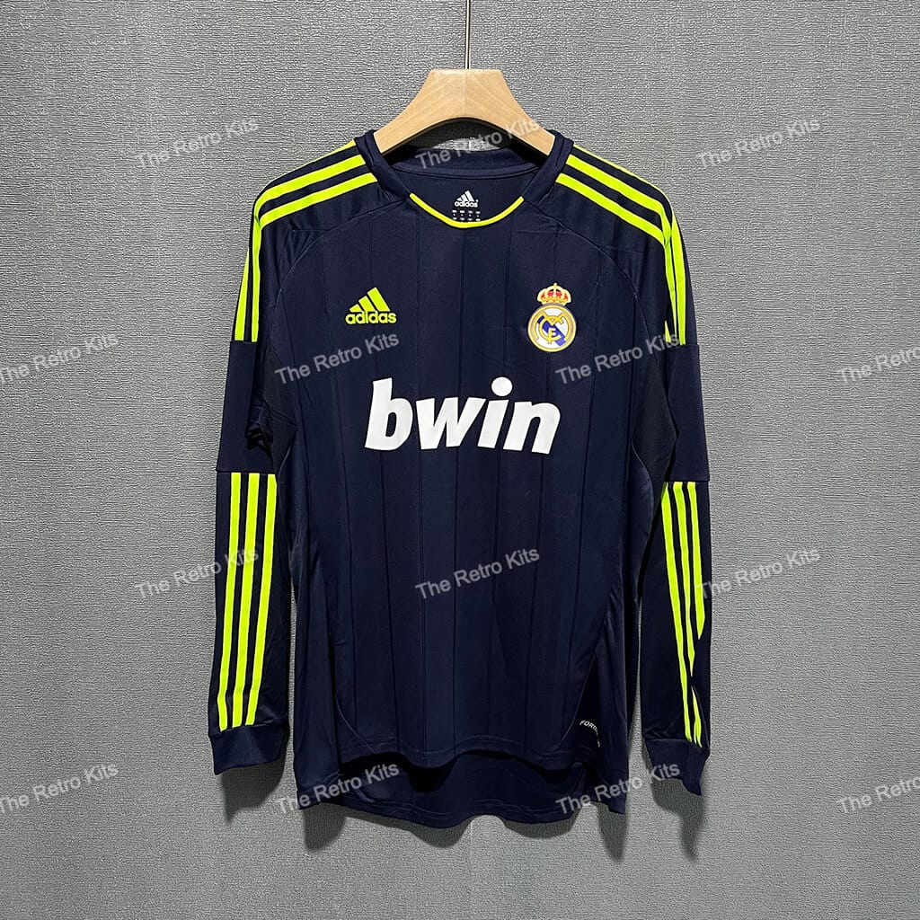 Real Madrid 2012/2013 Away kit Long Sleeve – Player version