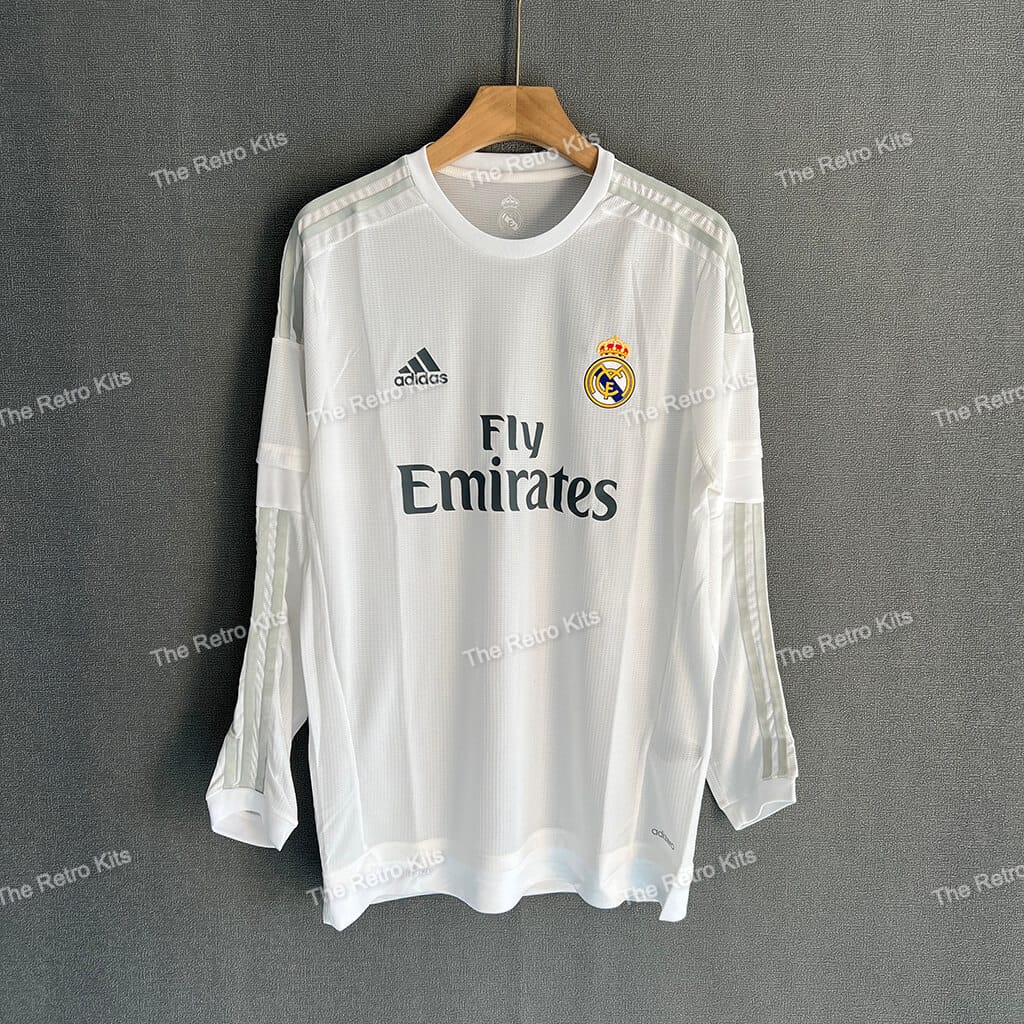 Real Madrid 2015/2016 Home kit Long Sleeve – Player version