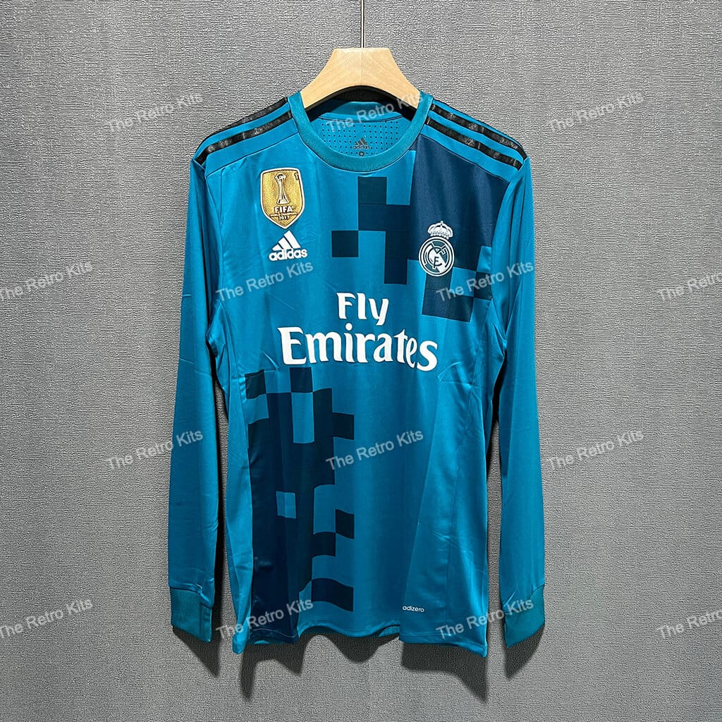 Real Madrid 2017/2018 Third kit Long Sleeve – Player version