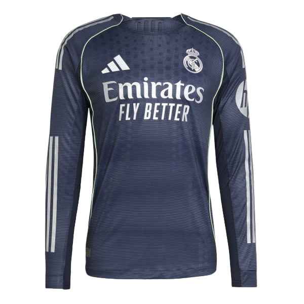 Real Madrid 25/26 Long Sleeve Away