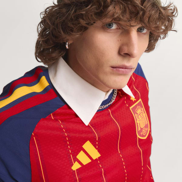 Spain 26 Home Authentic Jersey