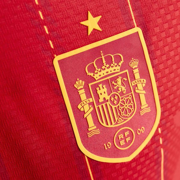 Spain 26 Home Authentic Jersey
