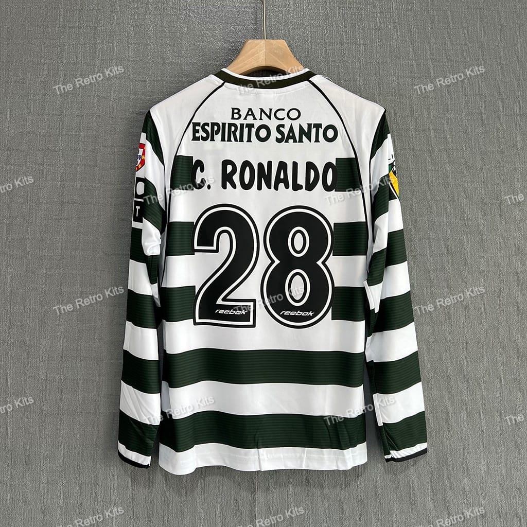 Sporting CP 2002/2003 Home Kit – Long Sleeve