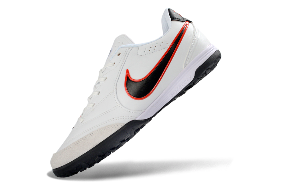 Tiempo Legend Elite TF white and black and red turf shoe, view 3