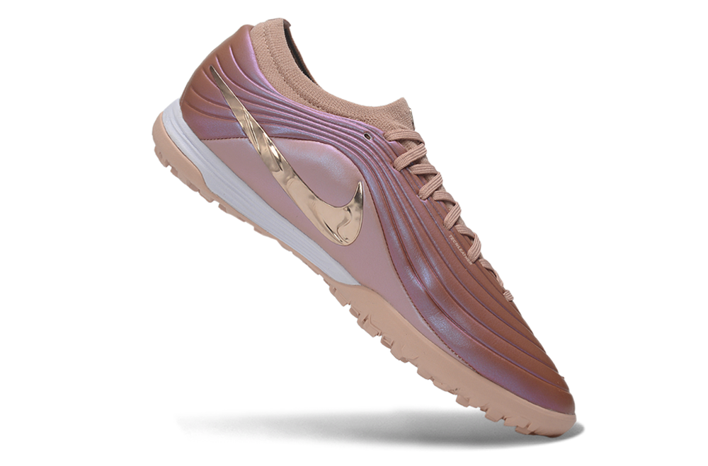 Tiempo Legend Elite TF rose gold turf shoe, view 3
