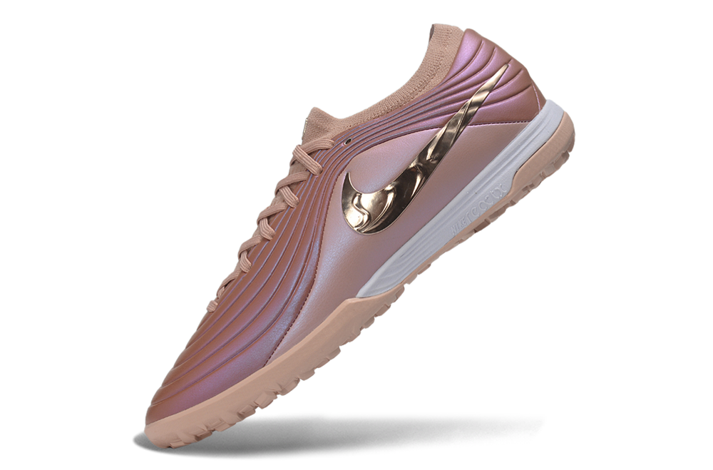 Tiempo Legend Elite TF rose gold turf shoe, view 4