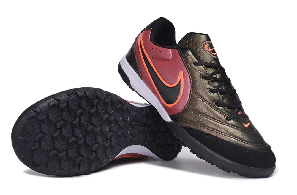 Tiempo Legend Elite TF bronze and red turf shoe, view 3