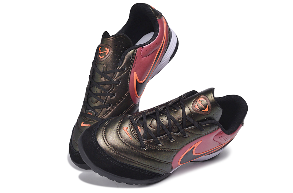 Tiempo Legend Elite TF bronze and red turf shoe, view 6