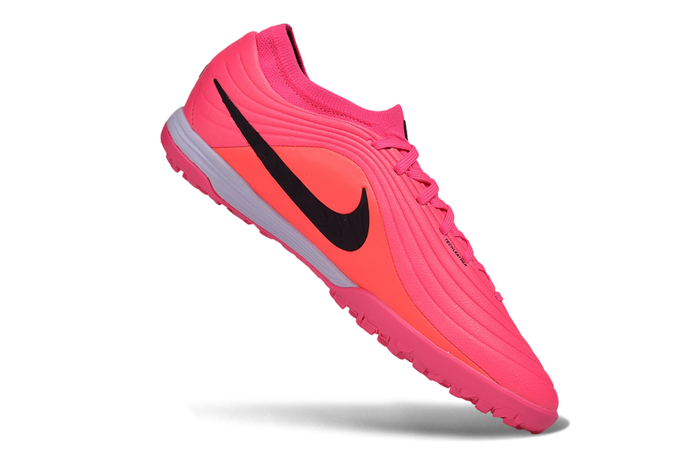 Tiempo Legend Elite TF hot pink turf shoe, view 2