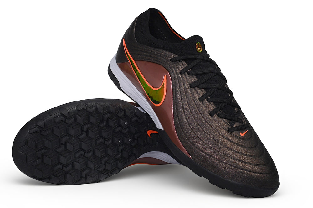 Tiempo Legend Elite TF black and copper turf shoe, view 4