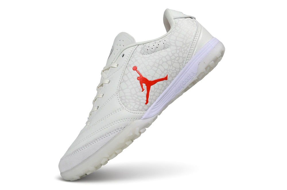 Tiempo Legend Elite TF triple white turf shoe, view 4