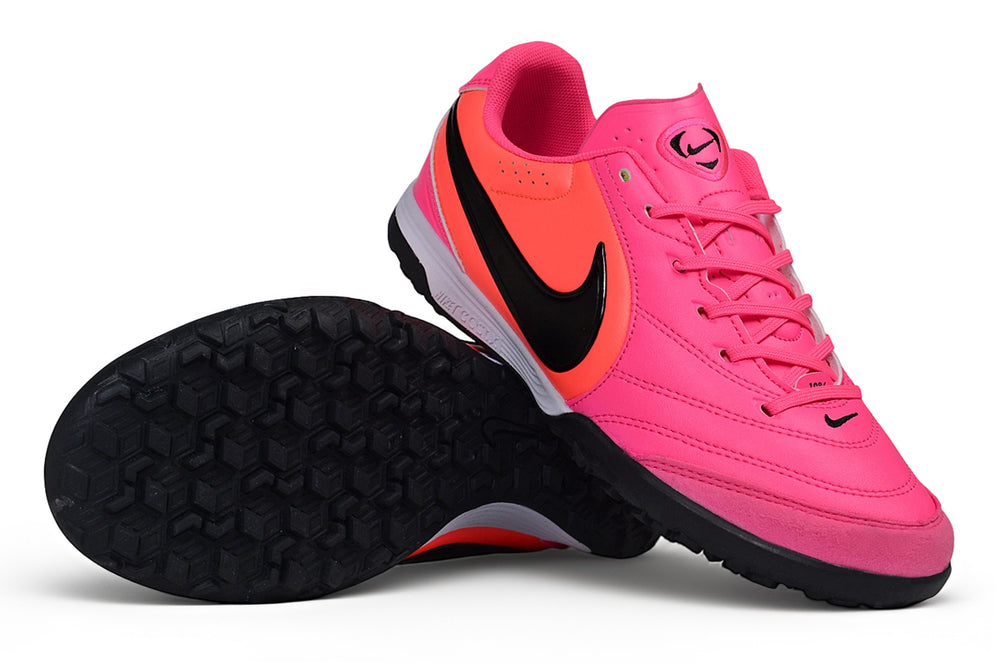 Tiempo Legend Elite TF pink and black turf shoe, view 5
