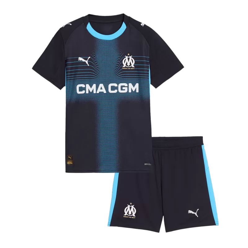 Kids Marseille Away Soccer Kits 2025/26