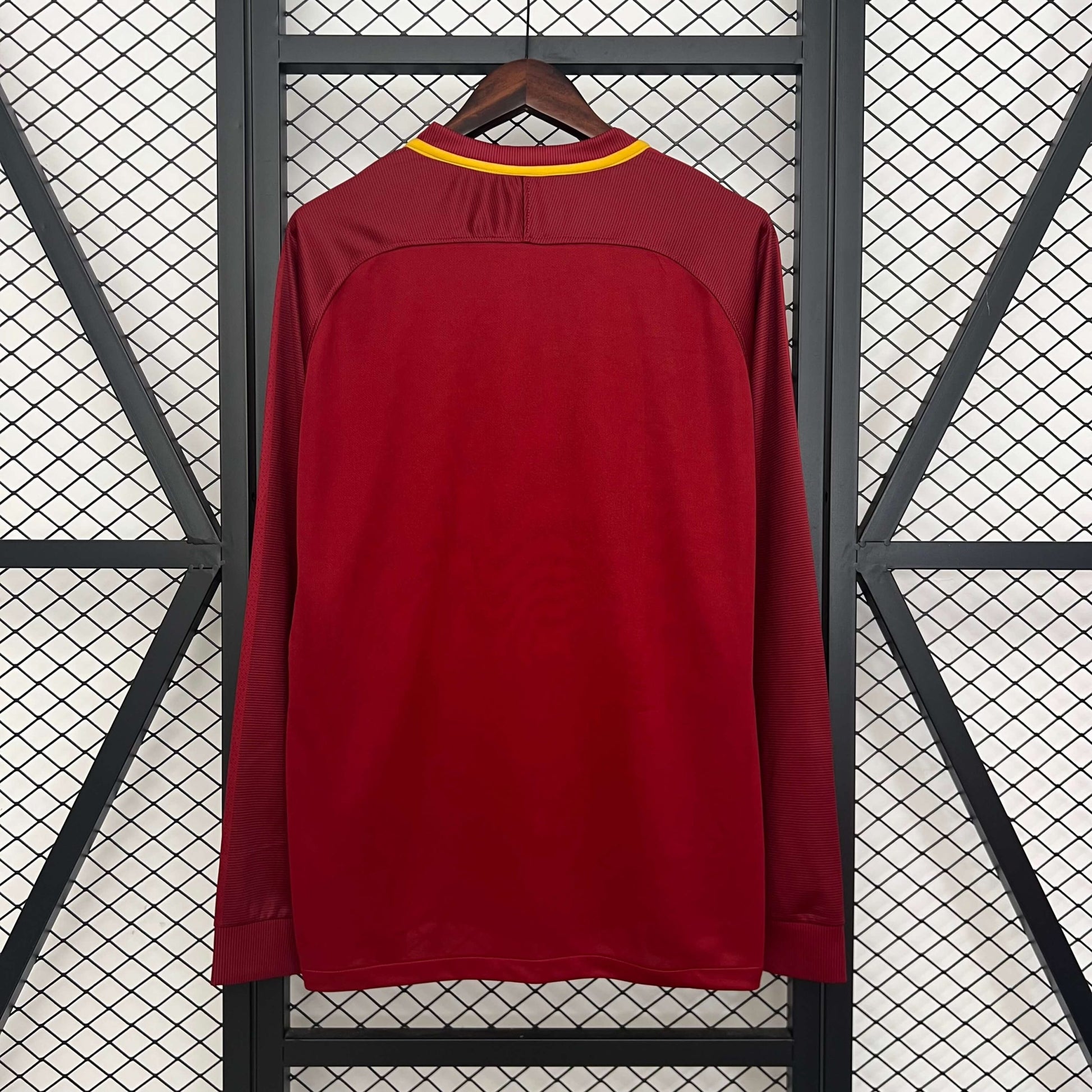 AS Roma 2017/2018 Home Kit – Long sleeve