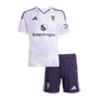 Manchester United Away Soccer Jersey Kit 2025/26 Kids(Jersey+Shorts)