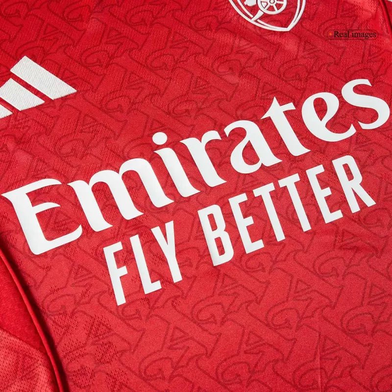Arsenal Home Custom Player Version Soccer Jersey 2025/26