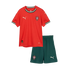 Portugal Home Soccer Jersey Kit 2025 Kids(Jersey+Shorts)