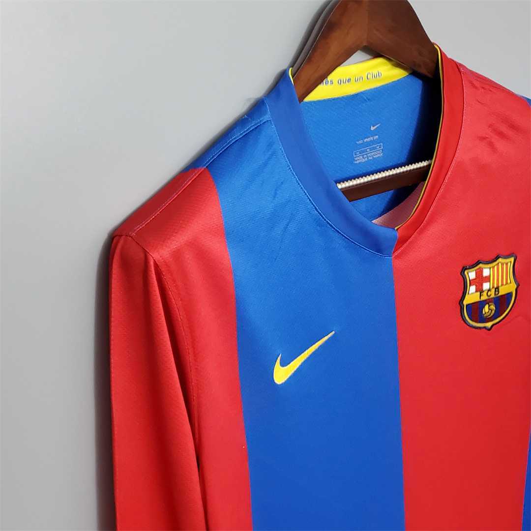 FC Barcelona 2006/2007 Home Kit – Long Sleeves