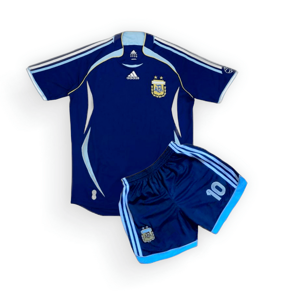 Argentina 2006/07 Away Kids Football Kit