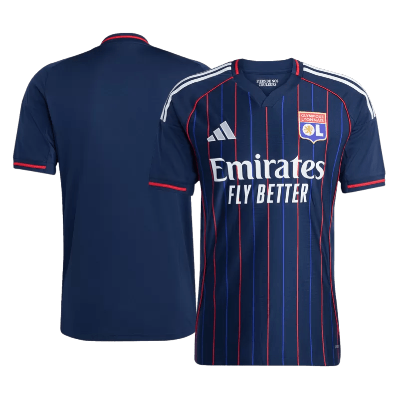 Olympique Lyonnais Soccer Jersey Away Shirt 2025/26
