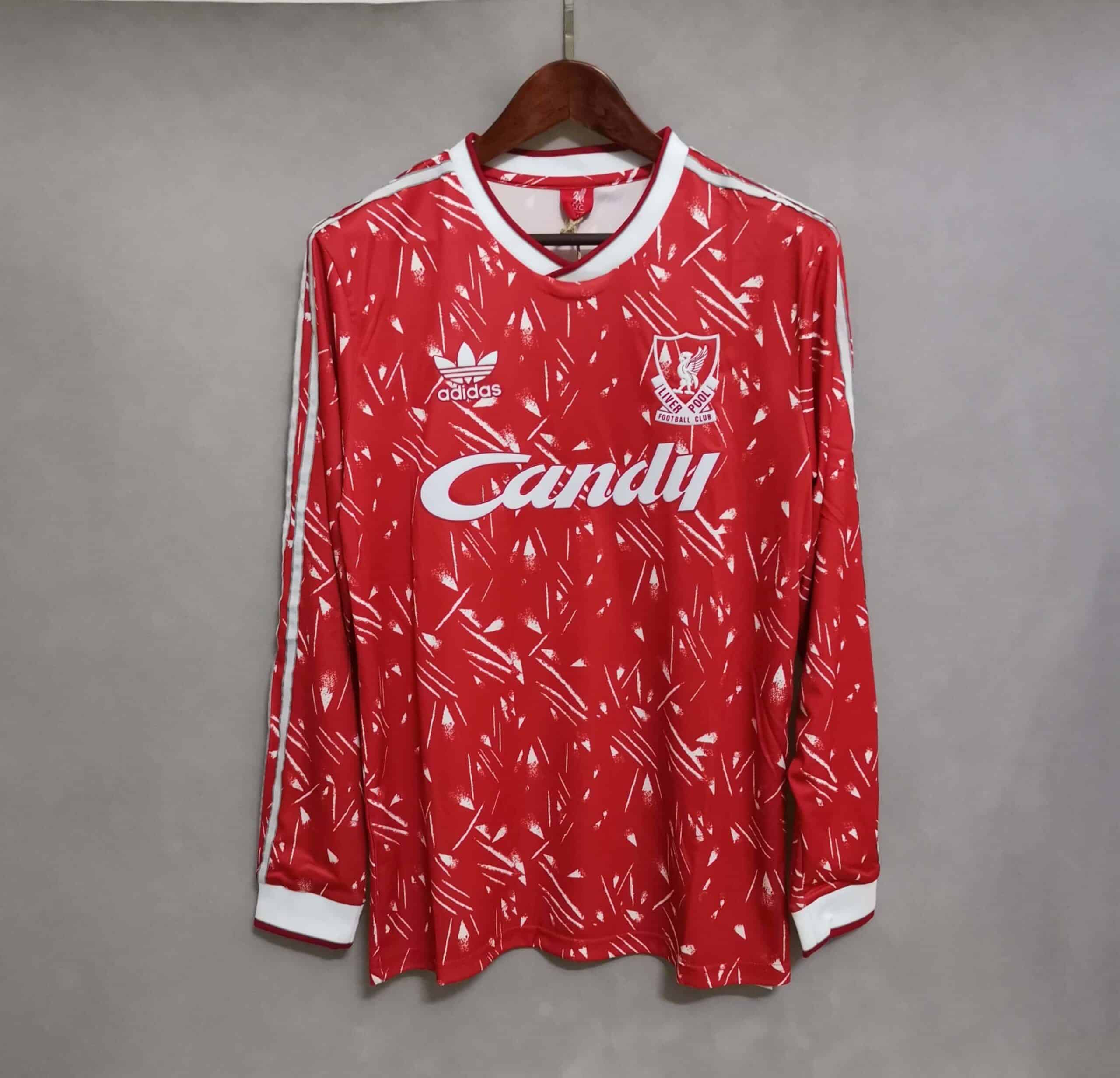 Liverpool FC 1989/1991 Home Kit – Long sleeve