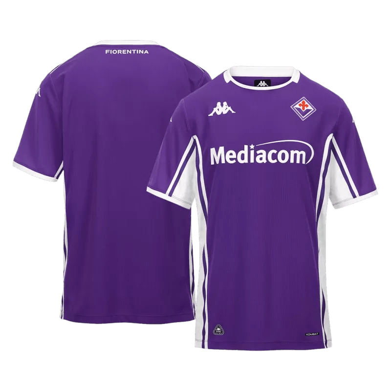 Fiorentina Soccer Jersey Home Custom Shirt 2025/26