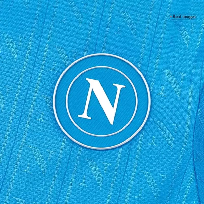 Napoli Home Custom Player Version Soccer Jersey 2025/26