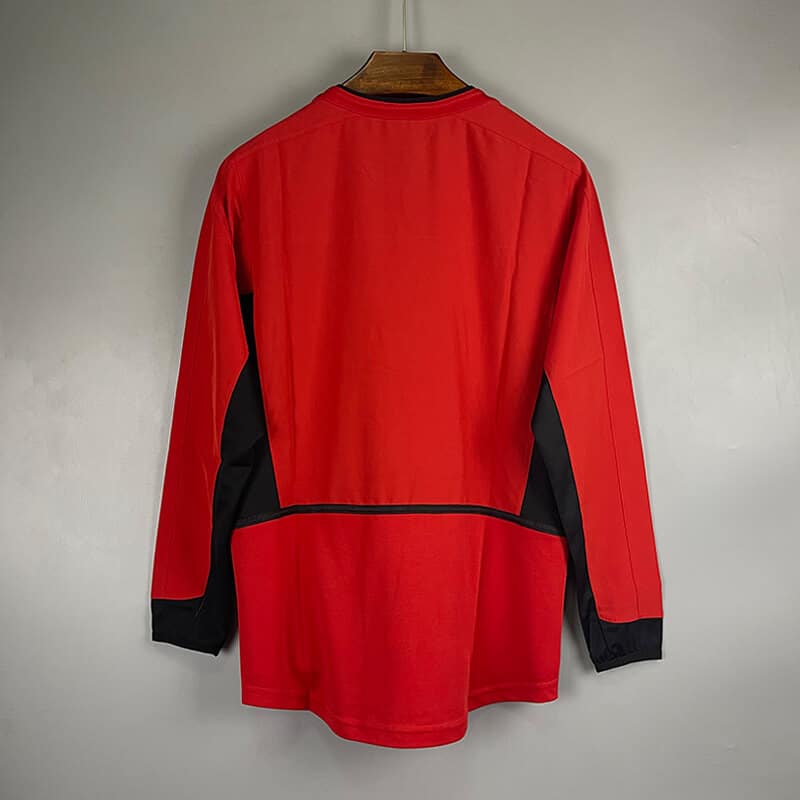 Manchester United 2002/2004 Home Kit – Long Sleeve