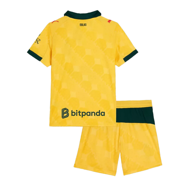 Kids AC Milan Third Away Soccer Kits 2025/26