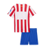 Atletico Madrid Home Soccer Jersey Kit 2025/26 Kids(Jersey+Shorts)
