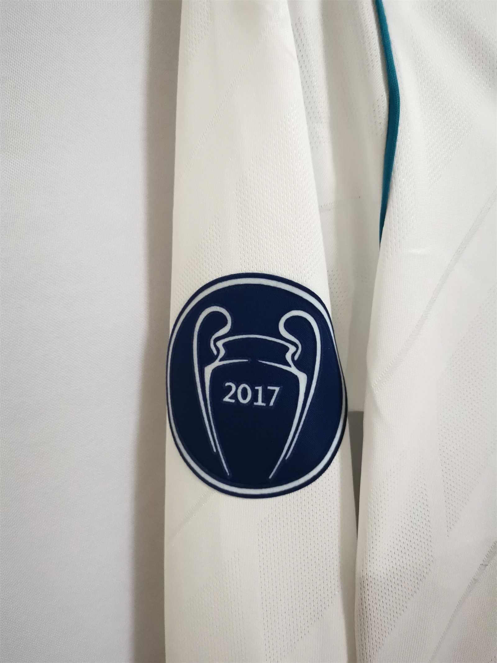 Real Madrid 2017/2018 Home Kit – long sleeves