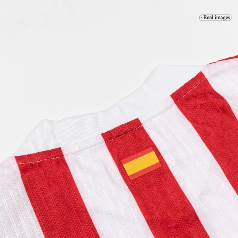 Atletico Madrid Home Custom Player Version Soccer Jersey 2025/26