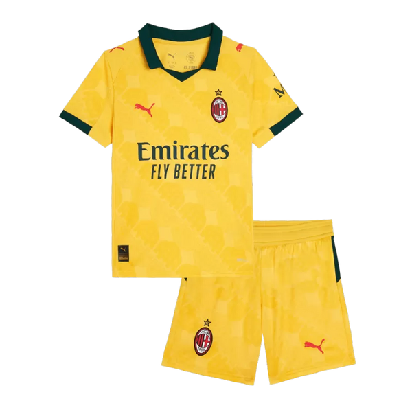 Kids AC Milan Third Away Soccer Kits 2025/26