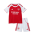 Arsenal Home Soccer Jersey Kit 2025/26 Kids(Jersey+Shorts)