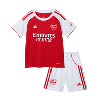 Arsenal Home Soccer Jersey Kit 2025/26 Kids(Jersey+Shorts)