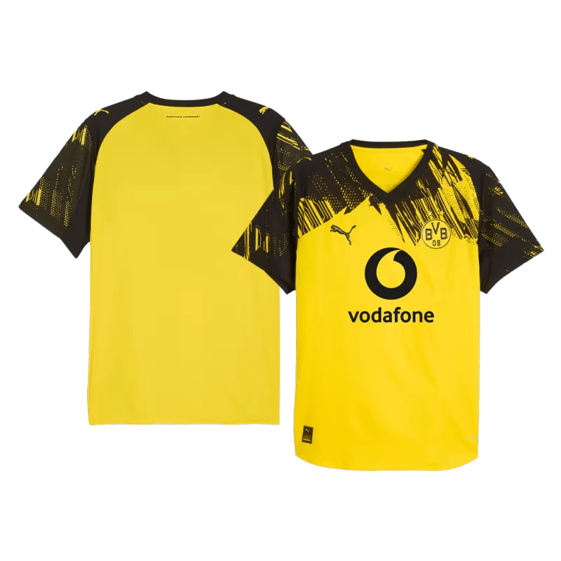 Borussia Dortmund Home Custom Player Version Soccer Jersey 2025/26