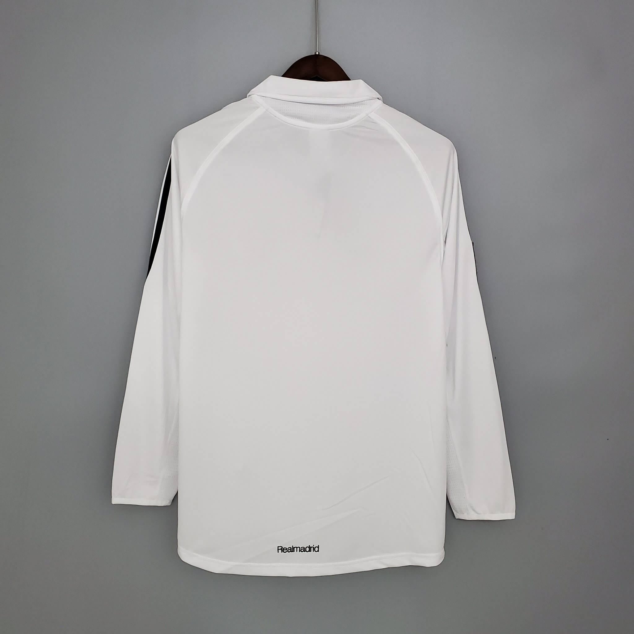 Real Madrid 2005/2006 Home Kit – Long Sleeves